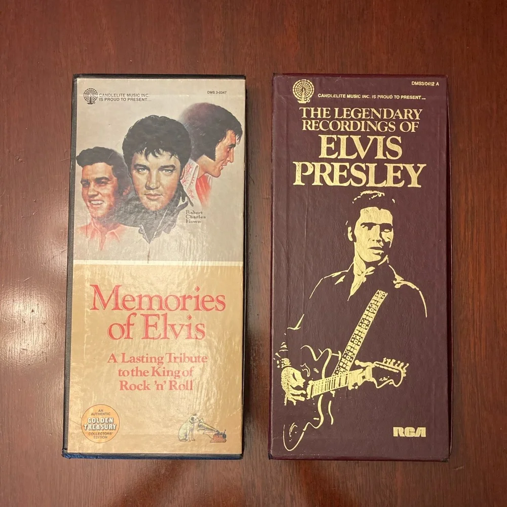 Vintage Elvis Presley 8 track sets (2 sets) - Picture 1 of 4